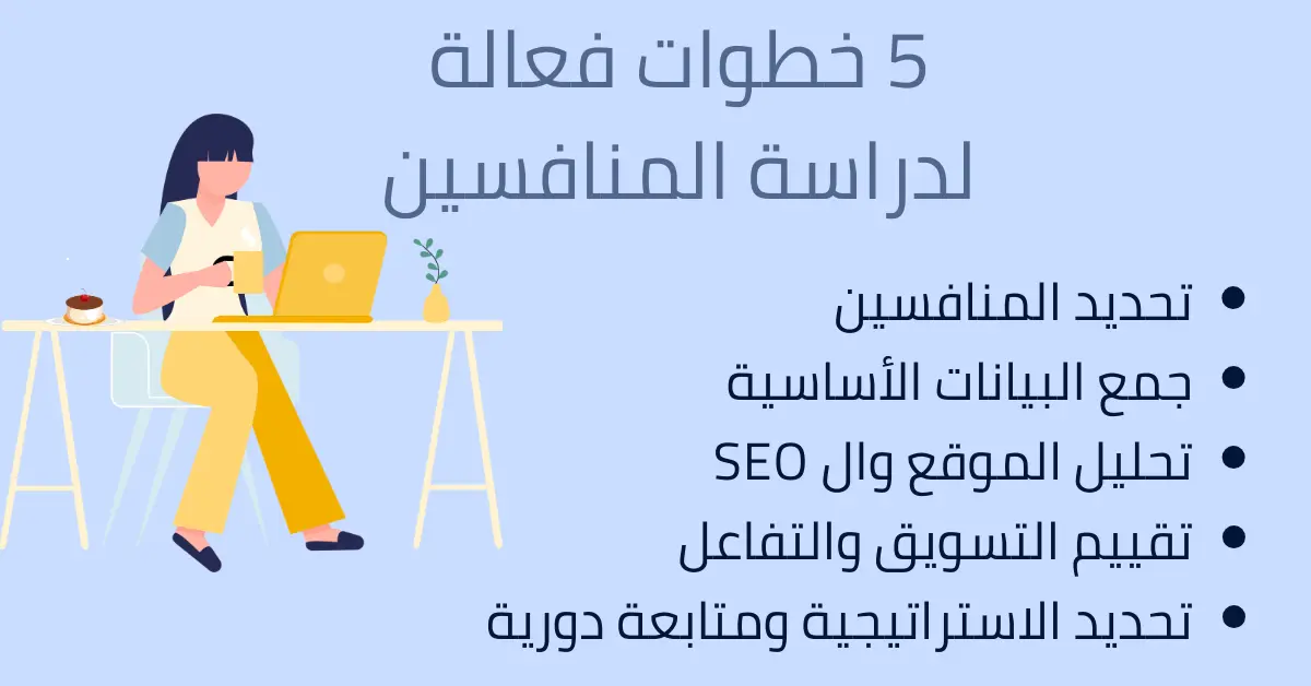 خطوات تحليل المنافسين