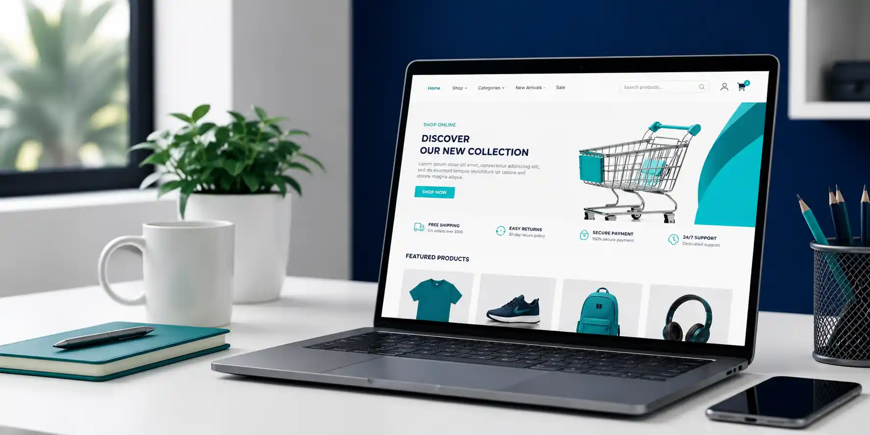 تكلفة موقع e commerce