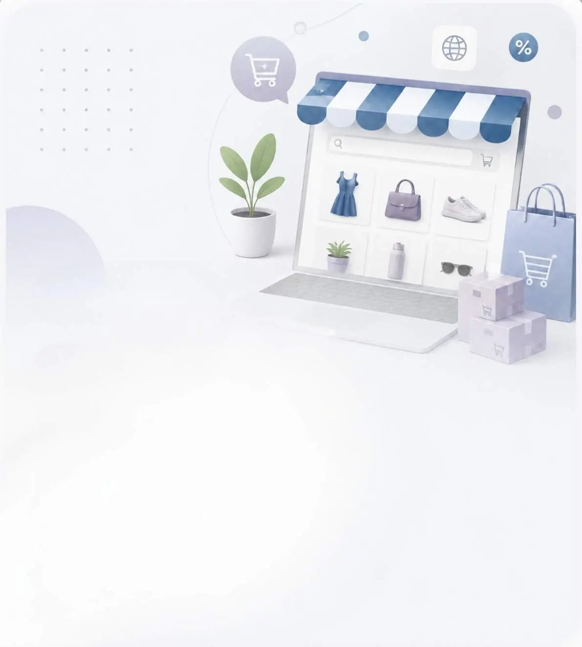 Professional e-commerce store design